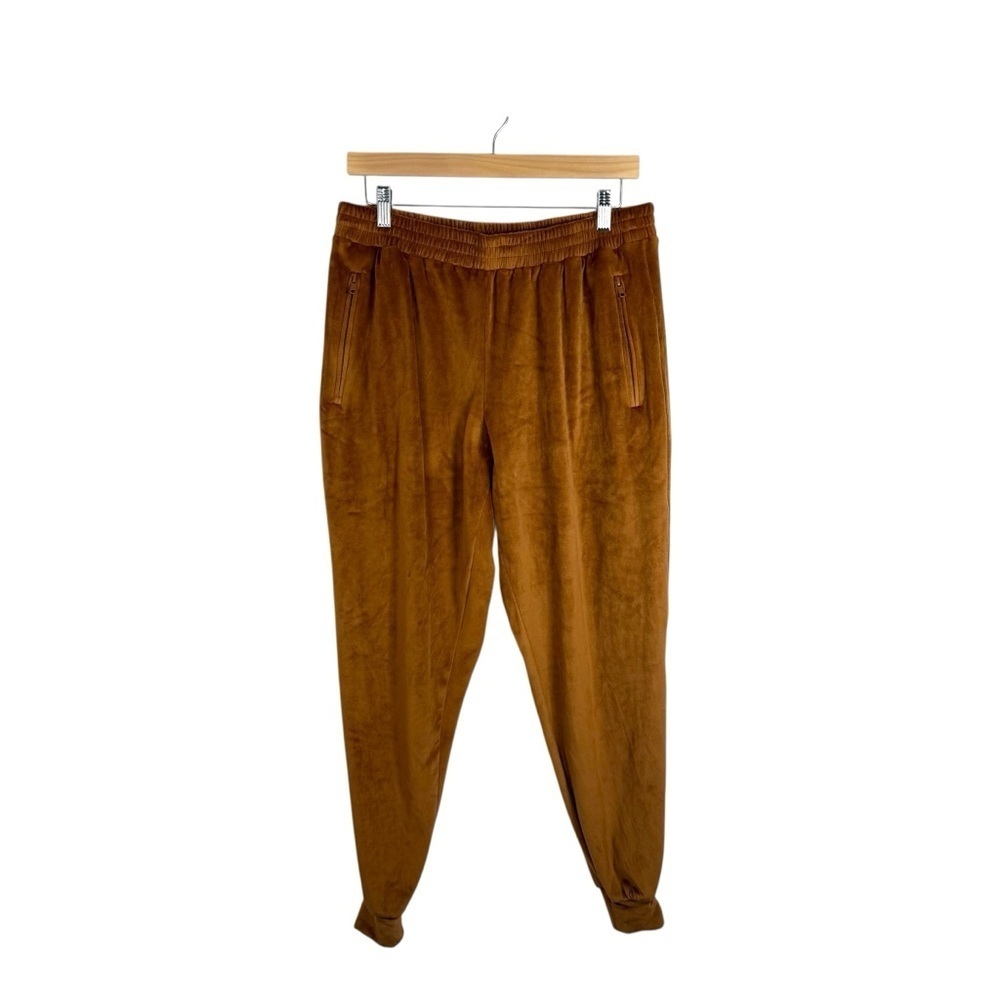 NWOT Skims Classic Velour Joggers in Copper Brown Size L